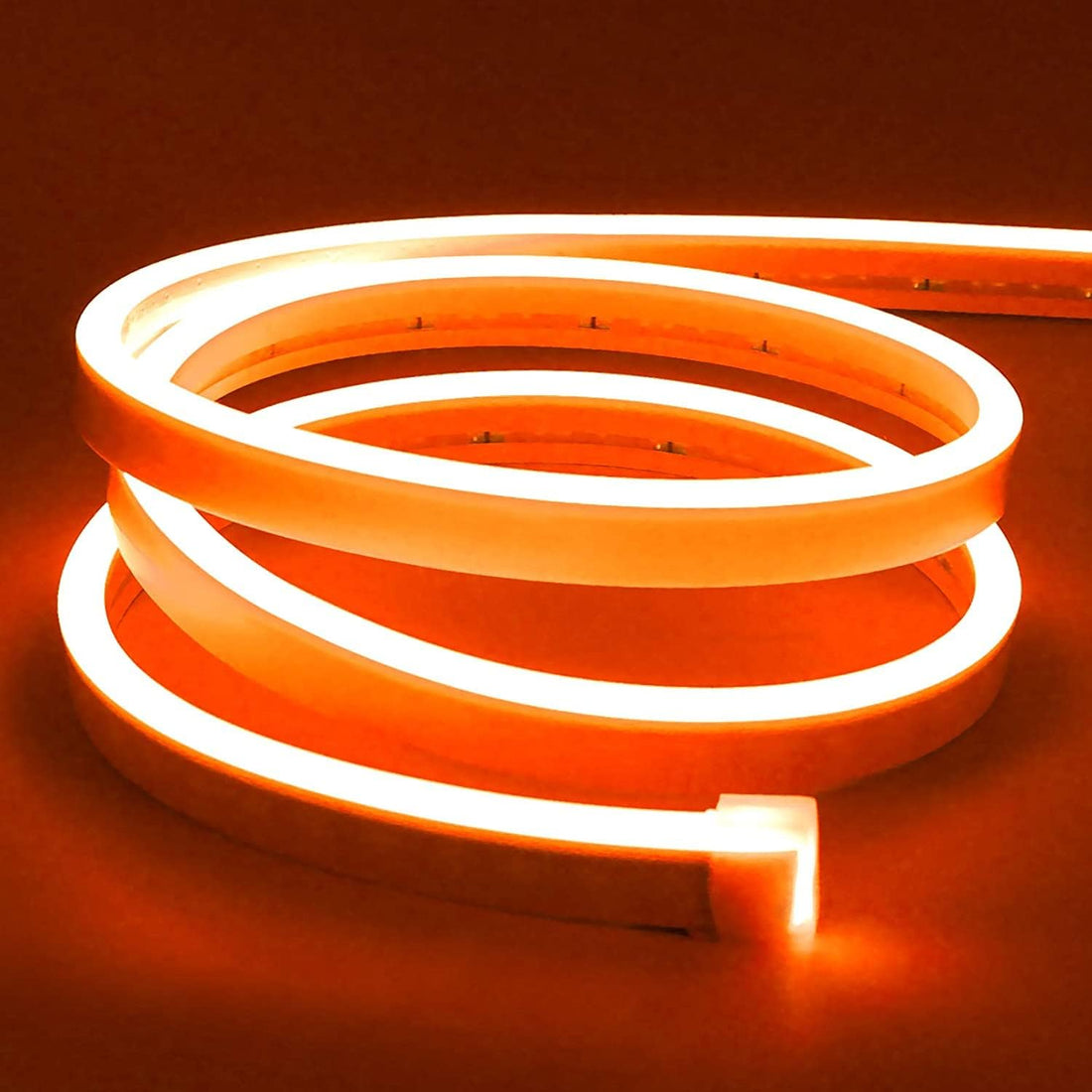 LED Neon Strip Lights - 5 Meter ( Orange )