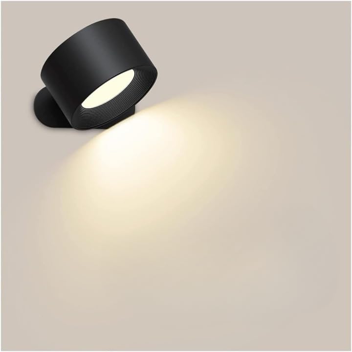 Wall Lamp With Remote - Black