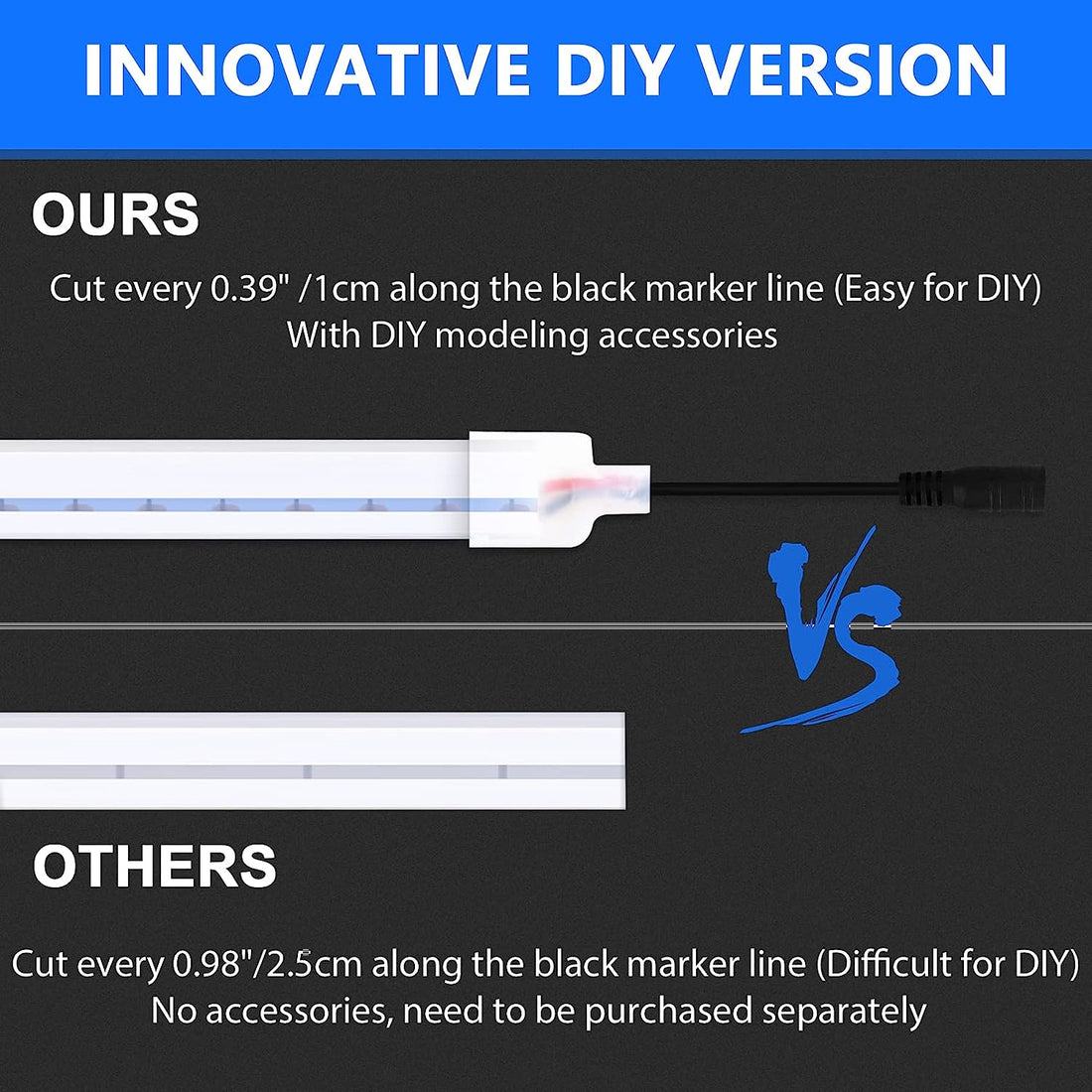 LED Neon Strip Lights - 5 Meter ( Blue )