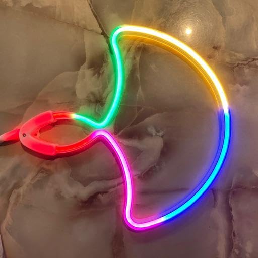 LED Neon Diya Light – Multicolor