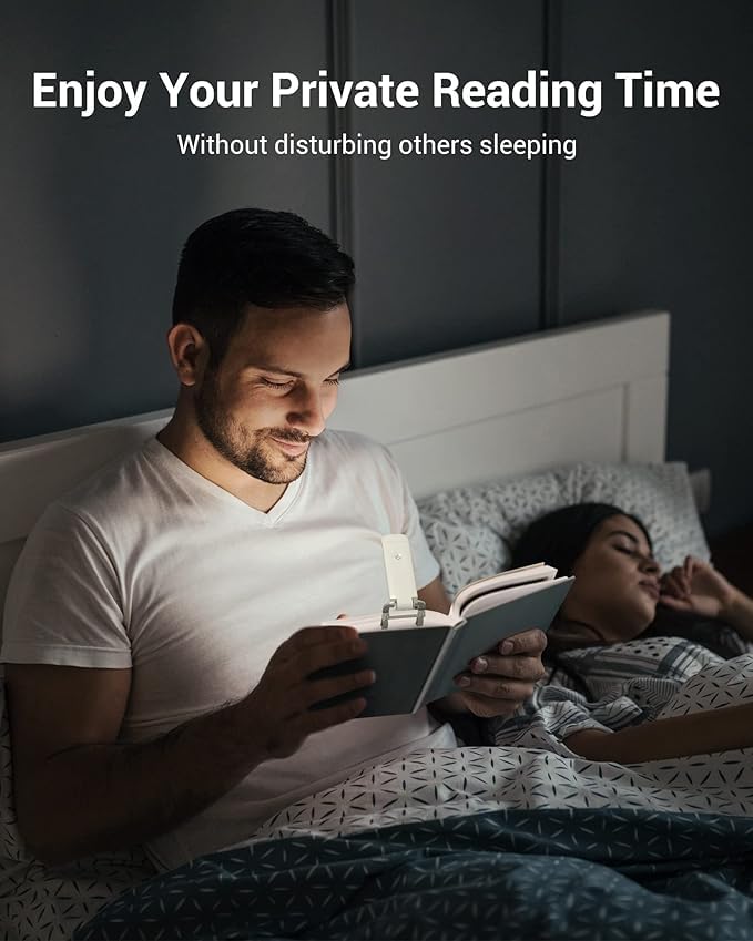 USB Rechargeable Book Light For Reading