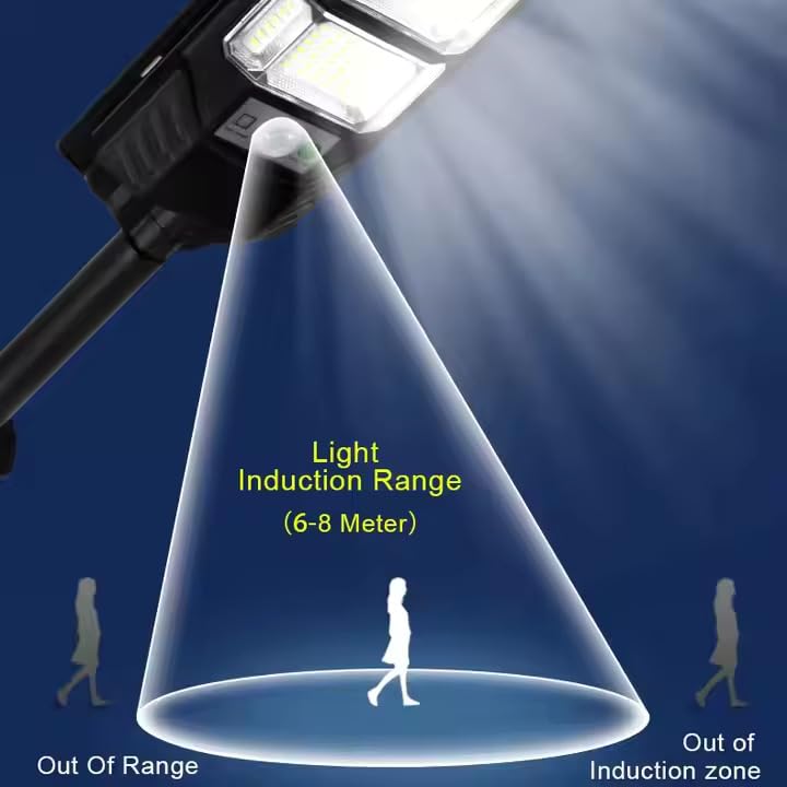 200W Solar LED Street Light With Remote