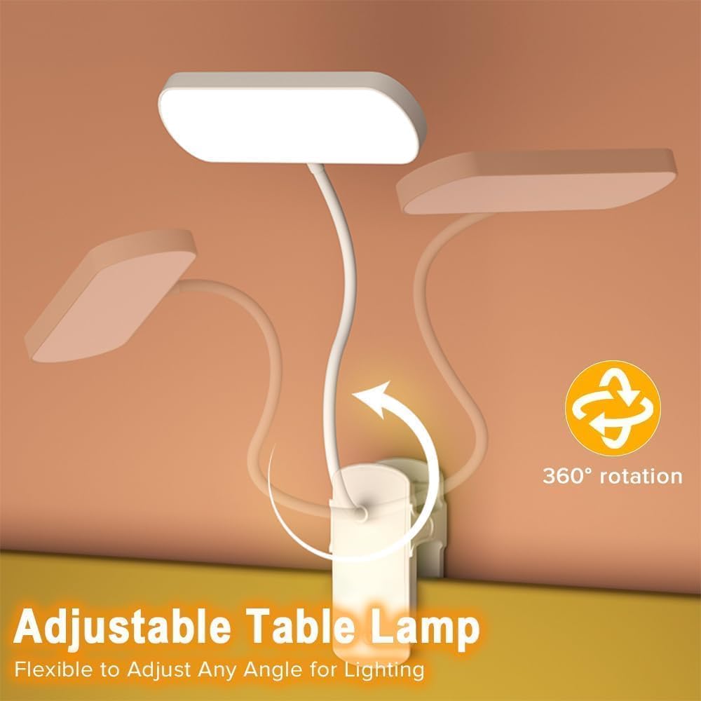 Clip-On Book Light- White