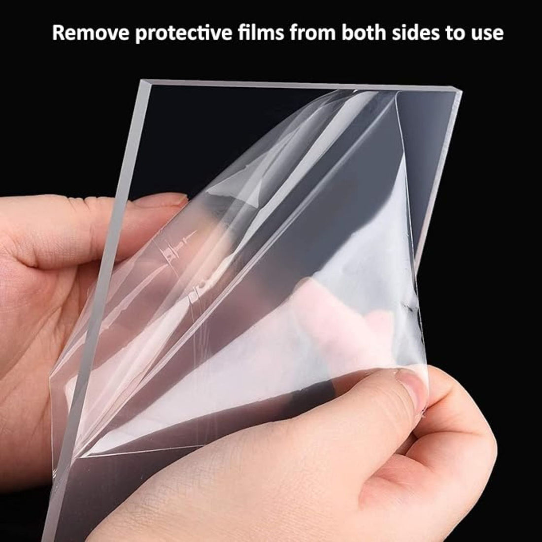 Acrylic Rectangle Writing Pad Table Lamp With Pen