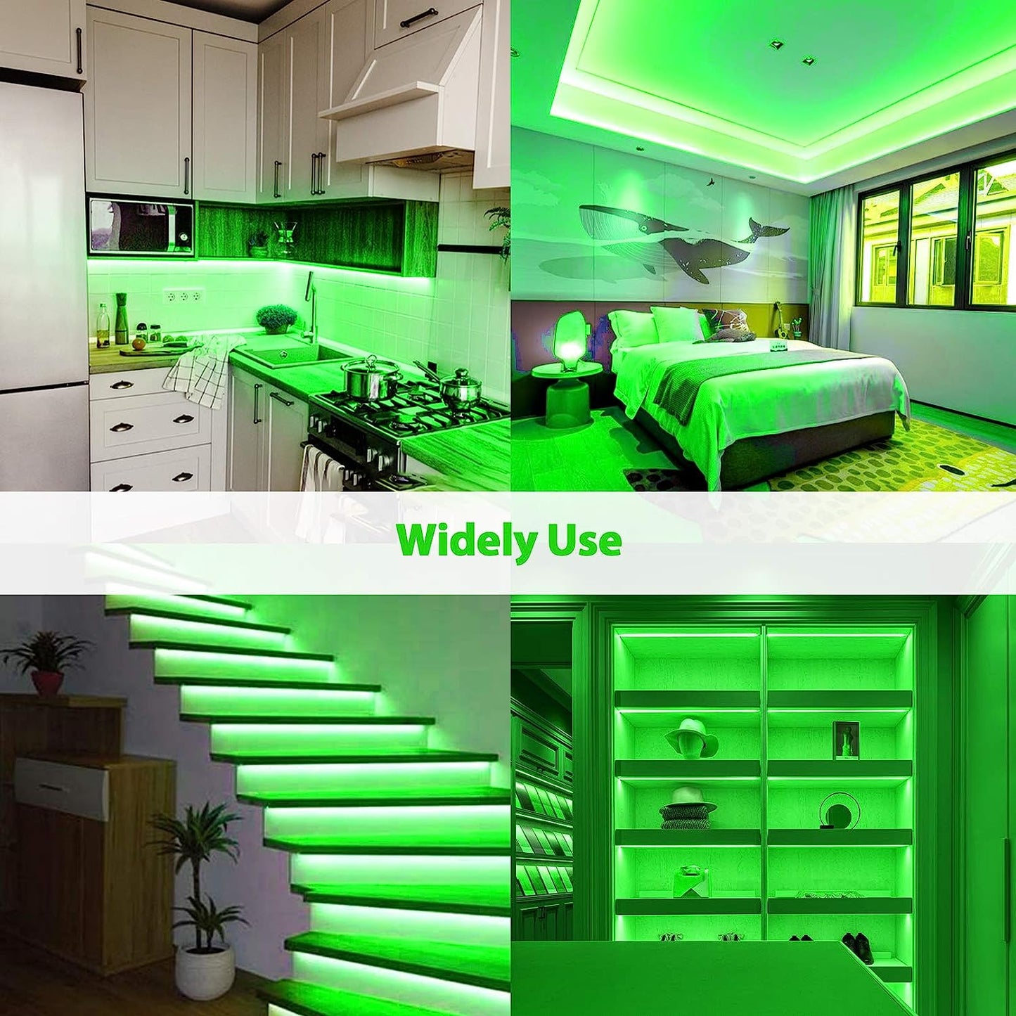 LED Neon Strip Lights - 5 Meter ( Green )