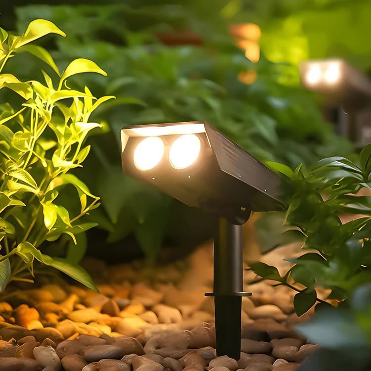 Solar Powered Outdoor LED Garden Courtyard Light