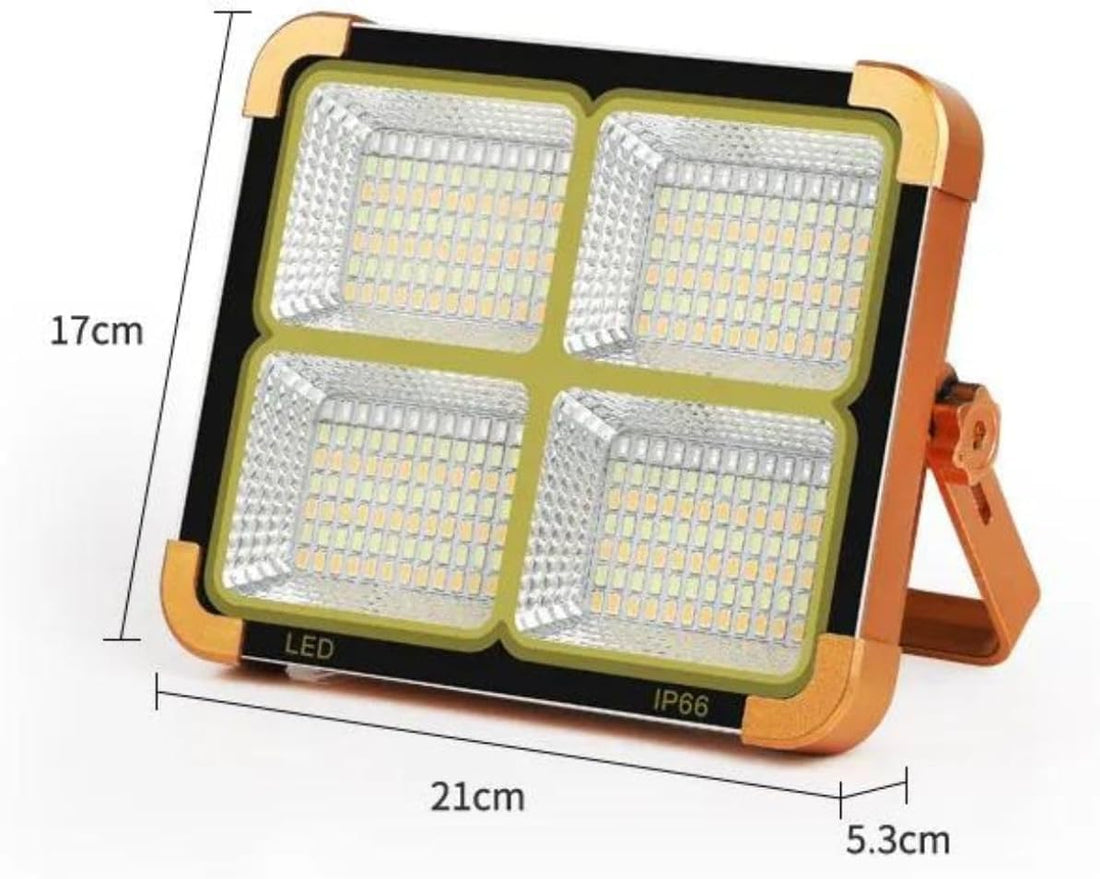 Solar & USB Rechargeable LED Flood Light