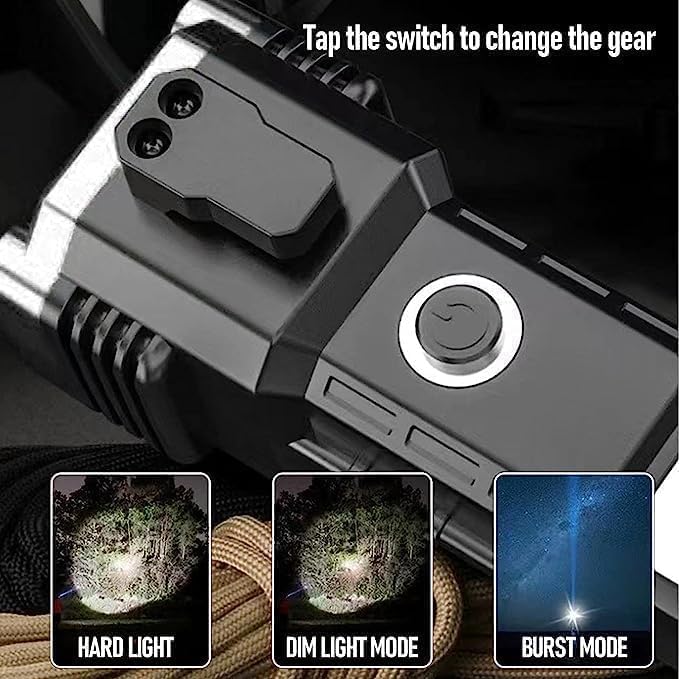 LED 3W Rechargeable Torch Light