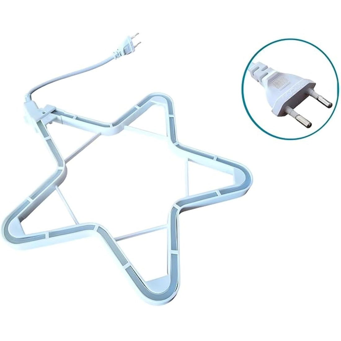 Star Shape Neon LED Light (Warm White)