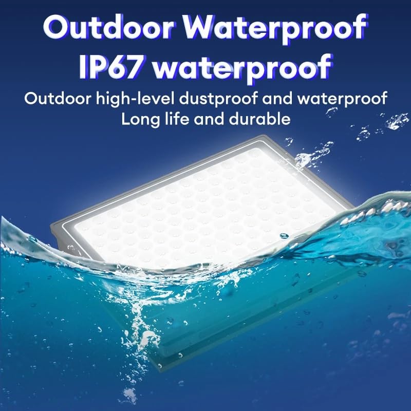 50W Solar LED Flood Light With Remote