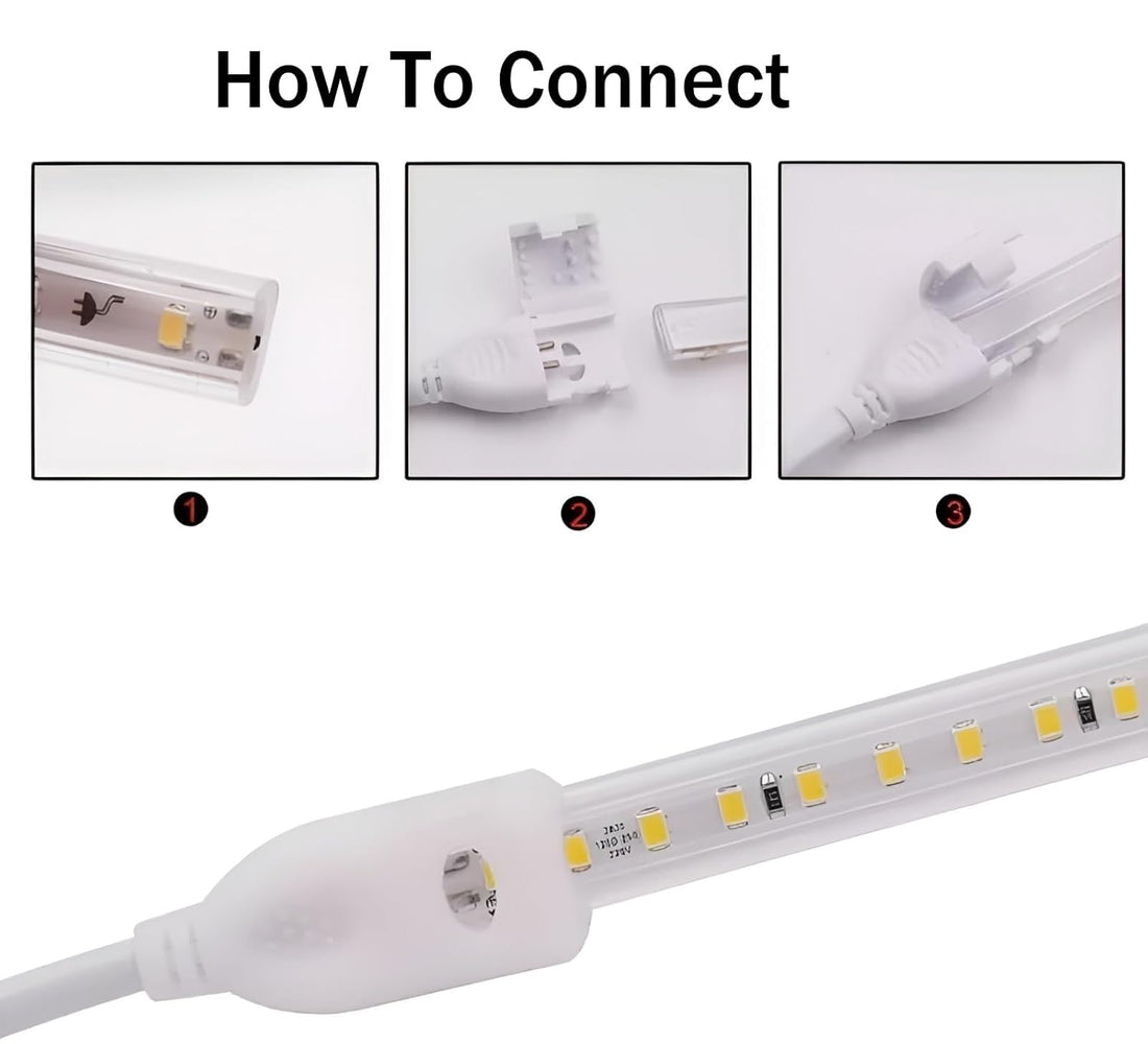 Rope String Lights - (Warm White, 30 Meter)