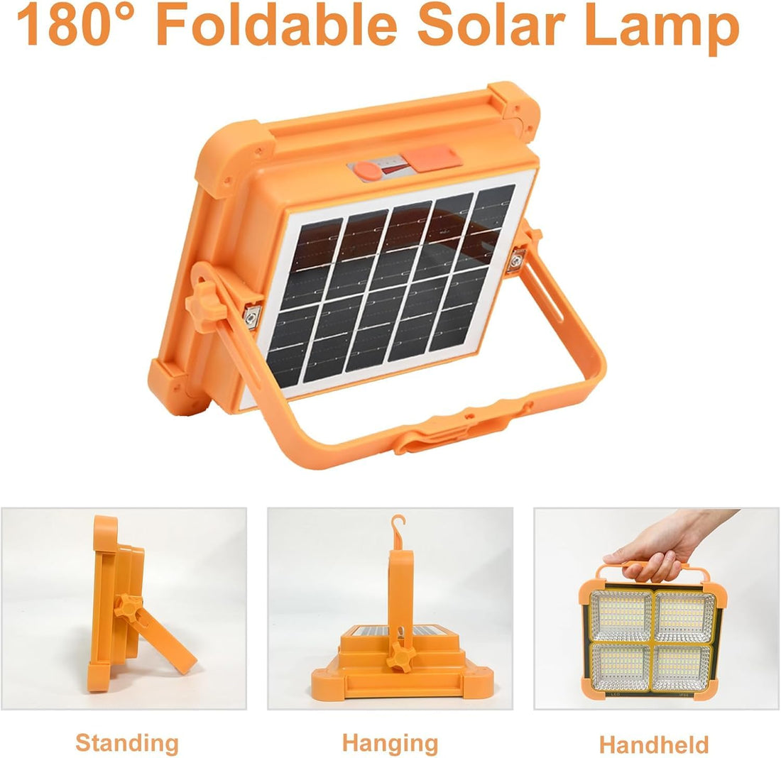 Solar & USB Rechargeable LED Flood Light