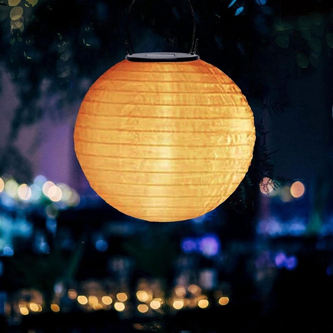 Solar Powered Outdoor Hanging Lanterns