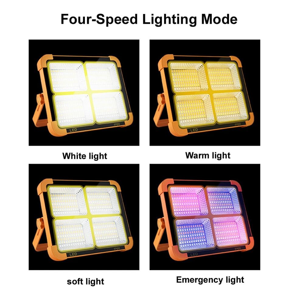 Solar & USB Rechargeable LED Flood Light