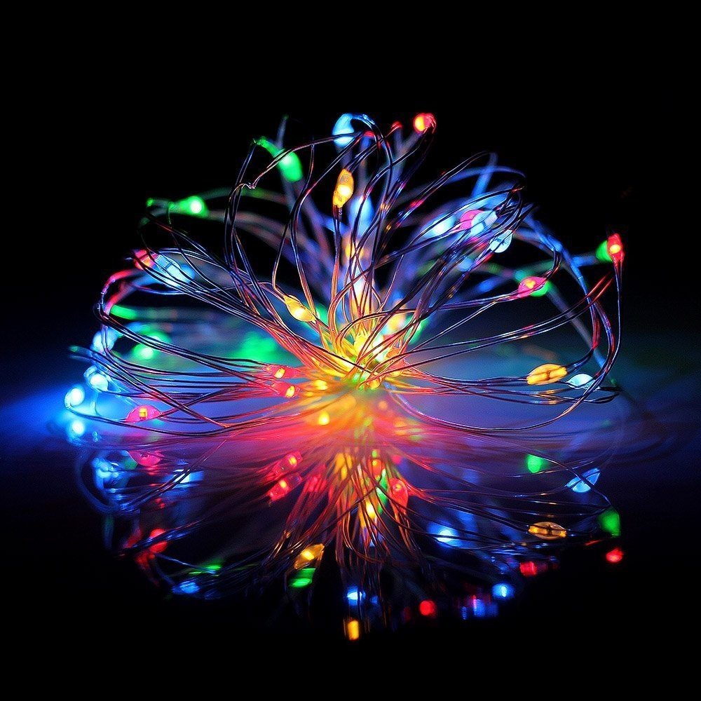 USB Powered 100 LED Fairy String Light- 10 Meter (Multicolor)