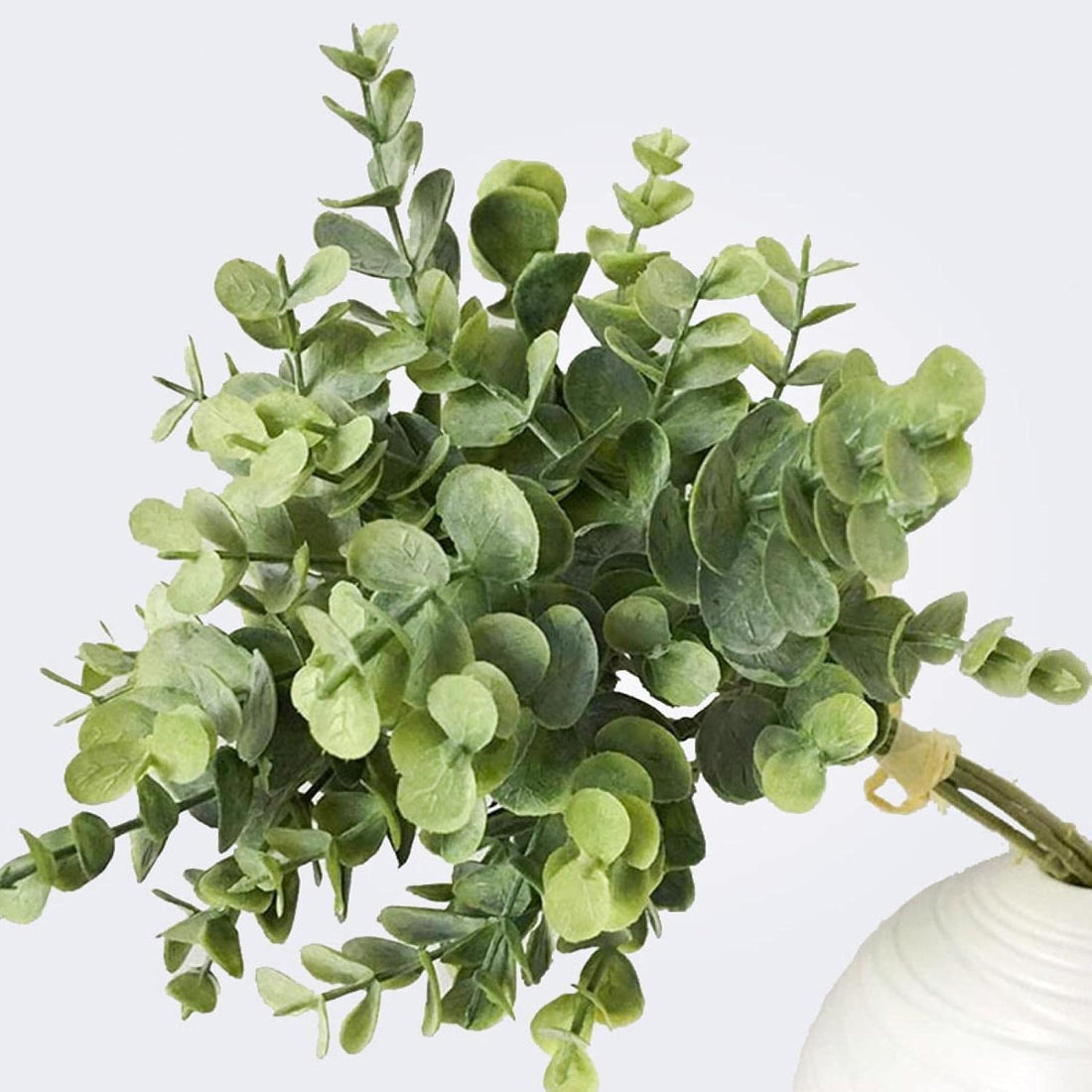 Artificial Eucalyptus Leaves Bunch – 12pcs Greenery Stems