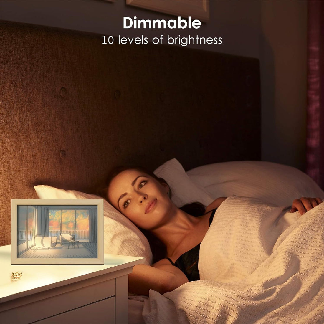 3D LED Sunset Painting With 3 Lighting Modes