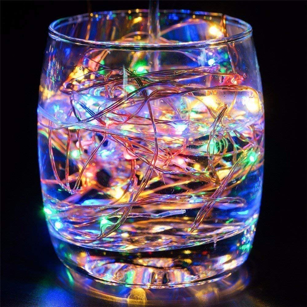 USB Powered 100 LED Fairy String Light- 10 Meter (Multicolor)
