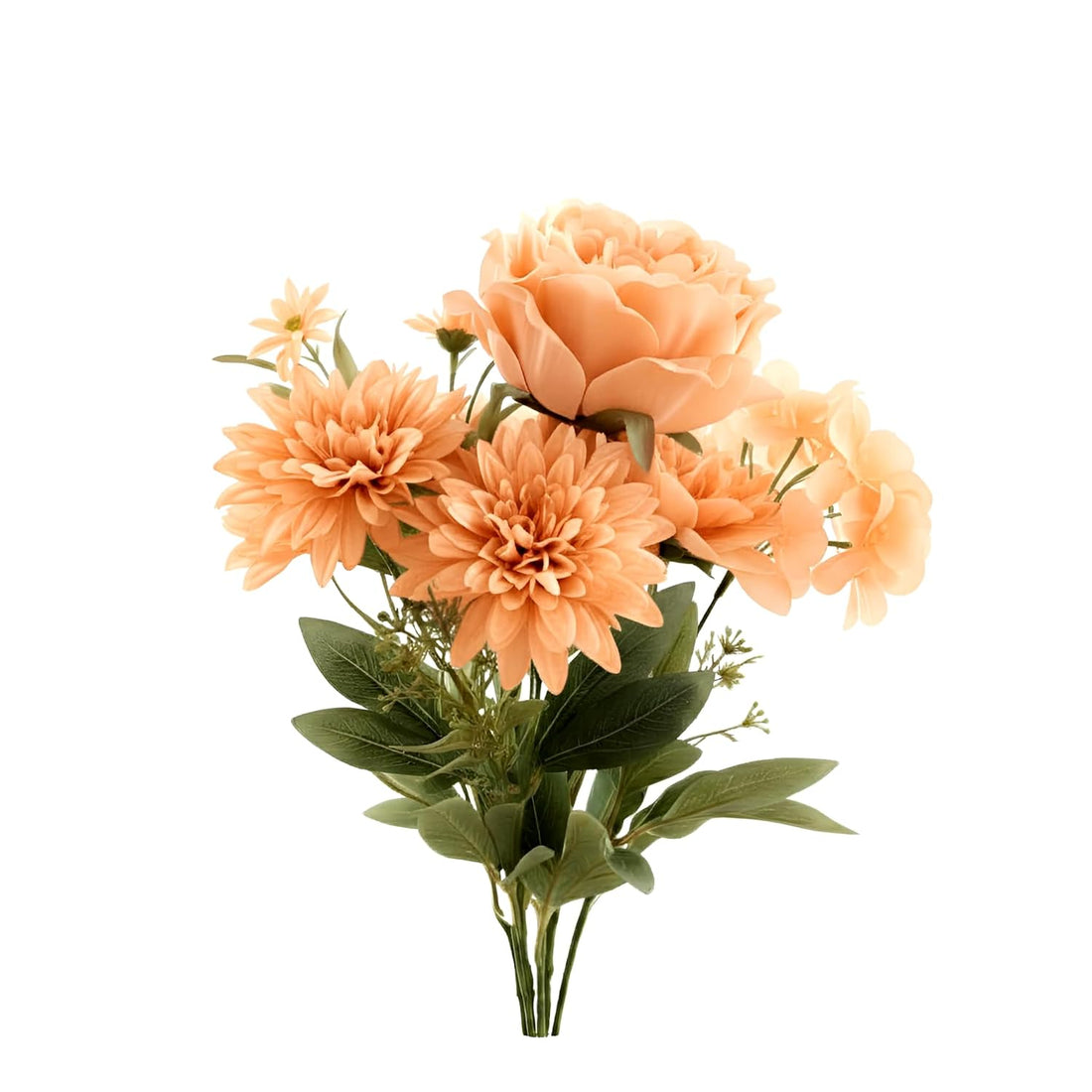 Artificial Flower Bouquet – Silk Roses, Peony & Mixed Flowers