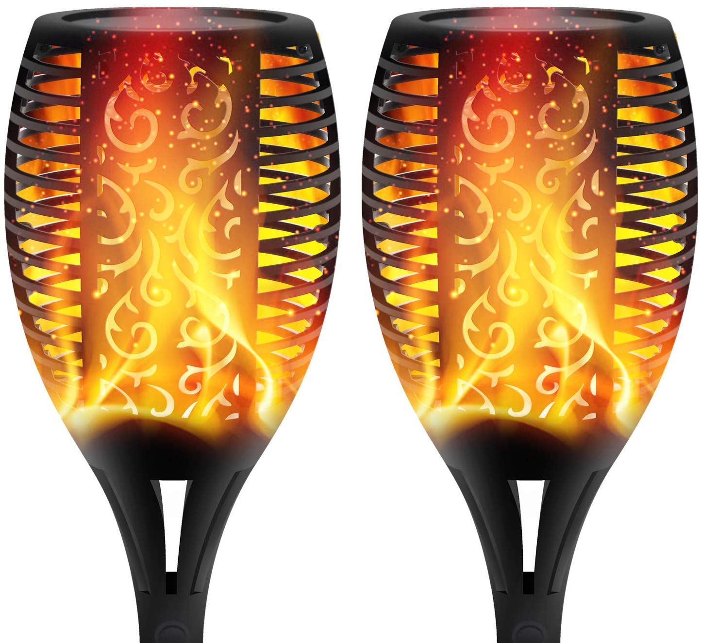 Solar Flame Flickering Torch Light ( Pack of 2)