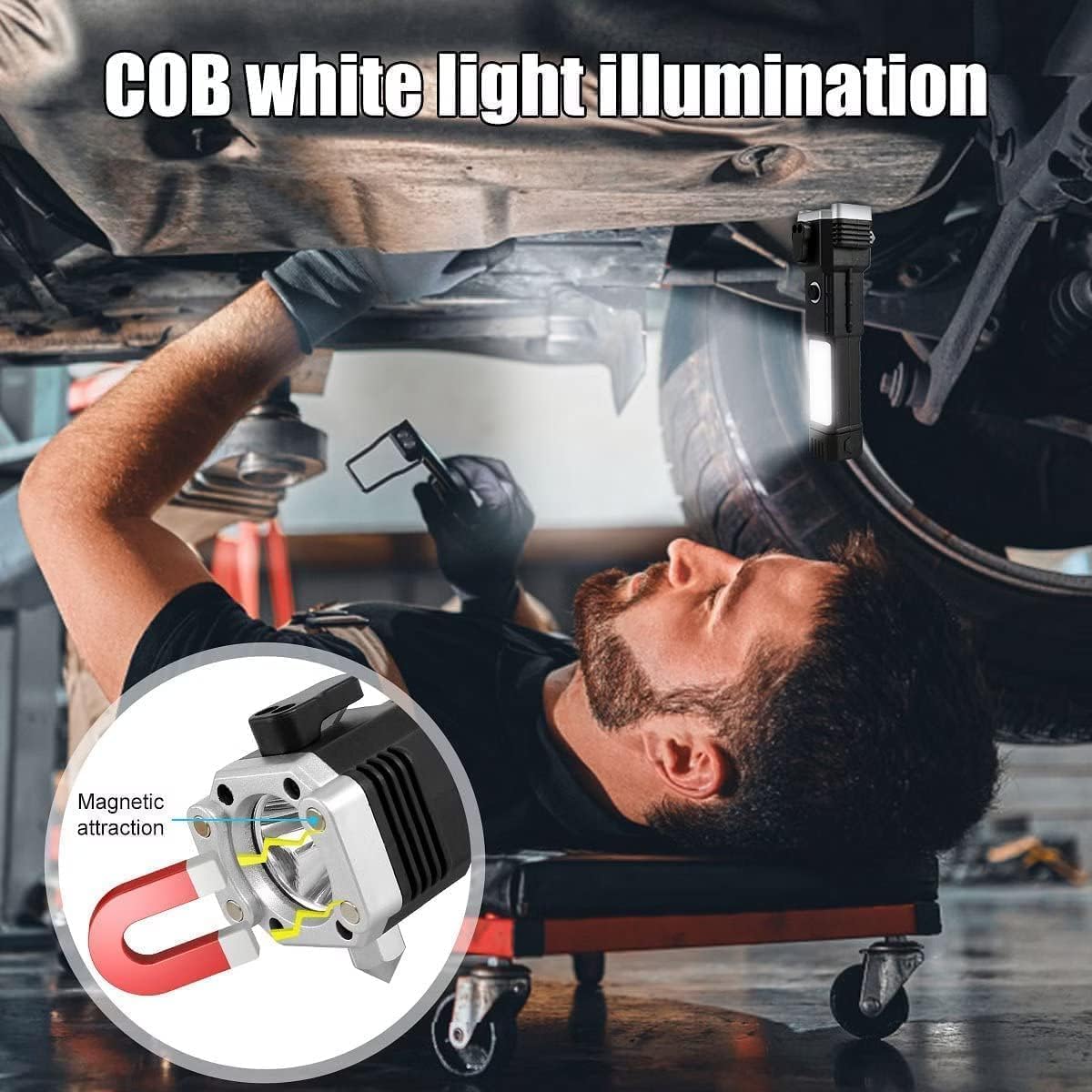 LED 3W Rechargeable Torch Light