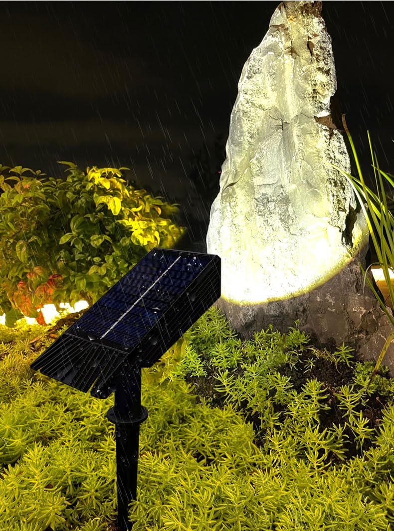 Solar Powered Outdoor LED Garden Courtyard Light