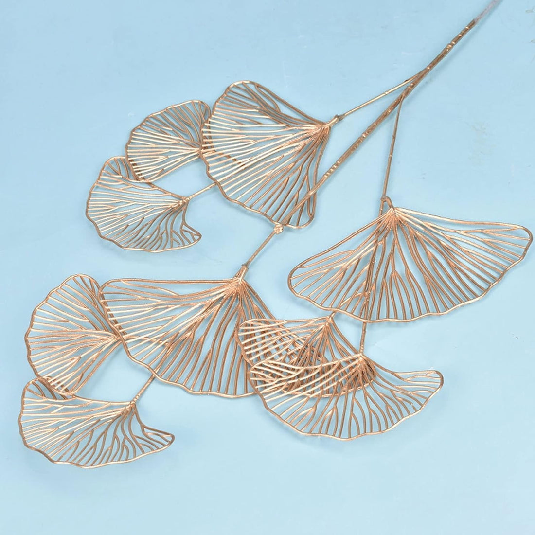 Artificial Apricot Leaves Plants (70 cm, Pack of 3, Flower Bunch)