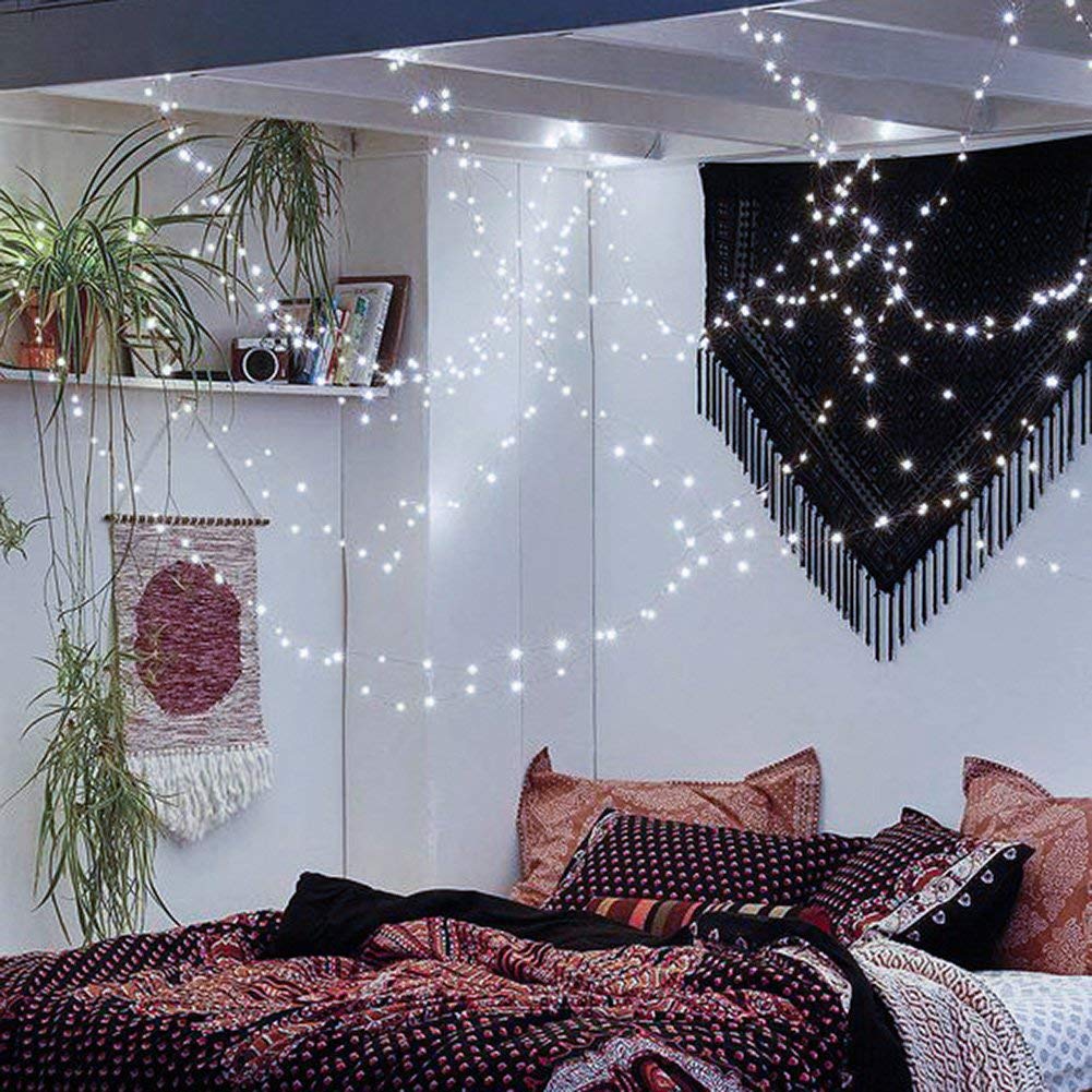 USB Powered- 100 LED Fairy String Light- 10 Mtr (Cool White)
