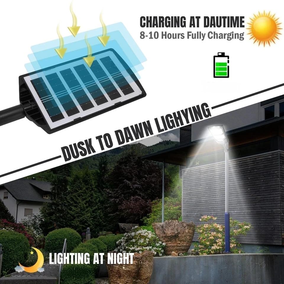 50W Solar LED Street Light with Remote