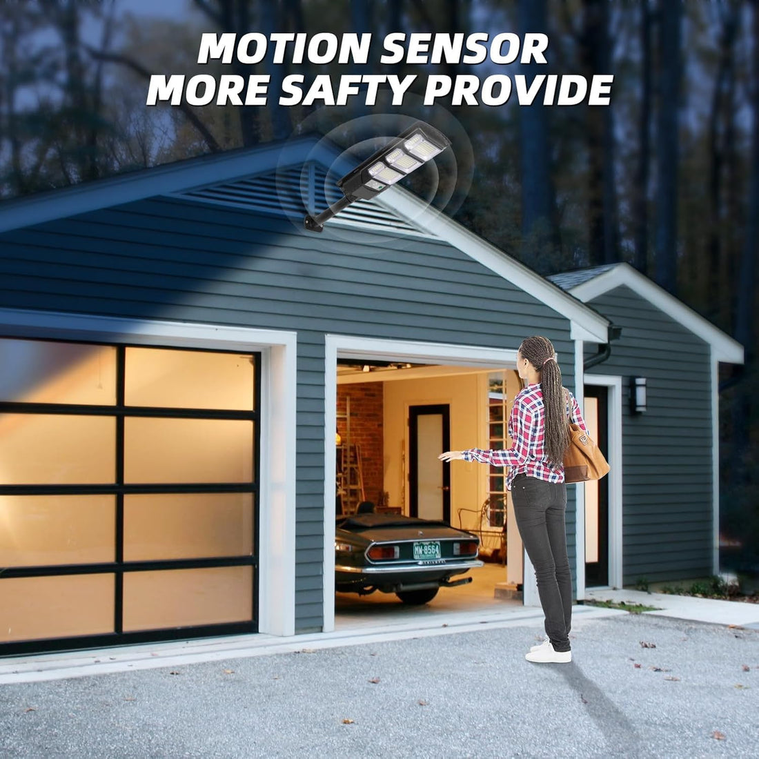 100W Solar LED Street Light With Remote