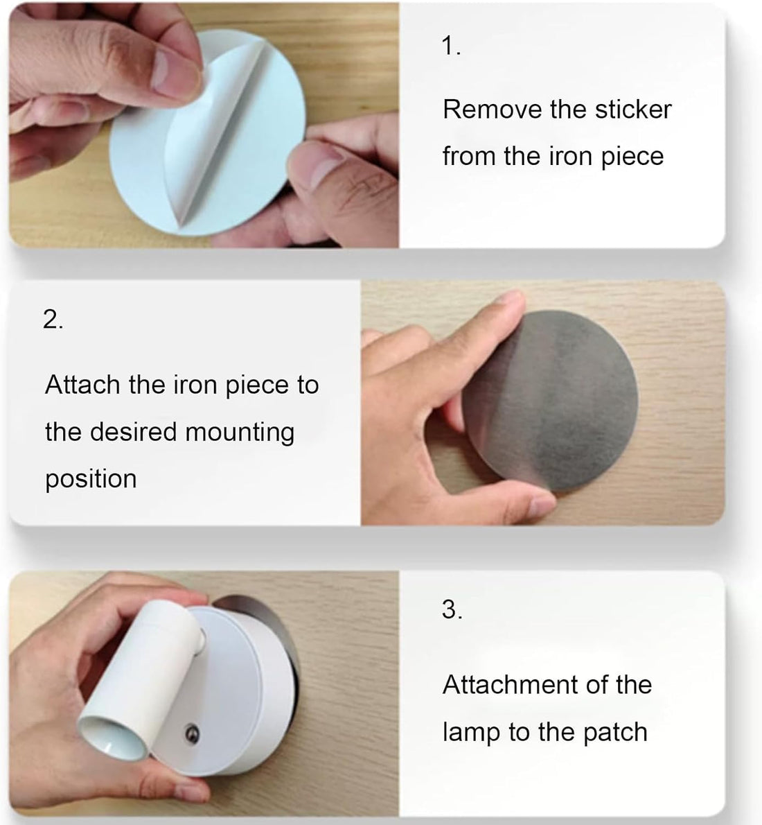 Magnetic LED Spot Light - White