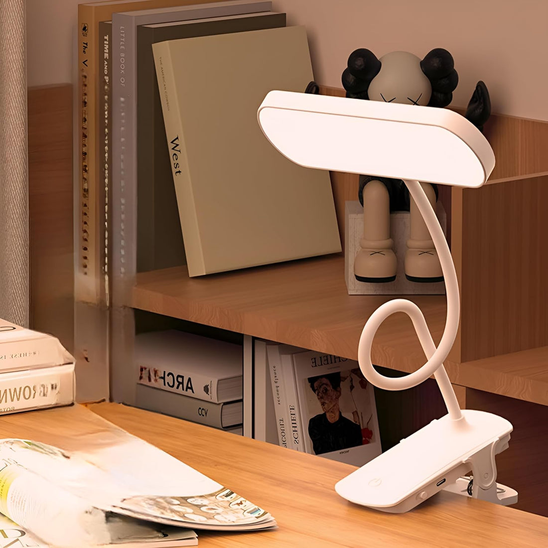 Clip-On Book Light- White