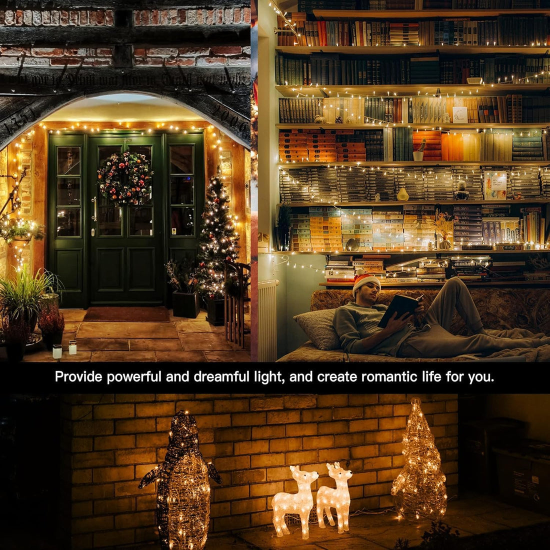 String Ladi Lights – 60 Ft Warm White