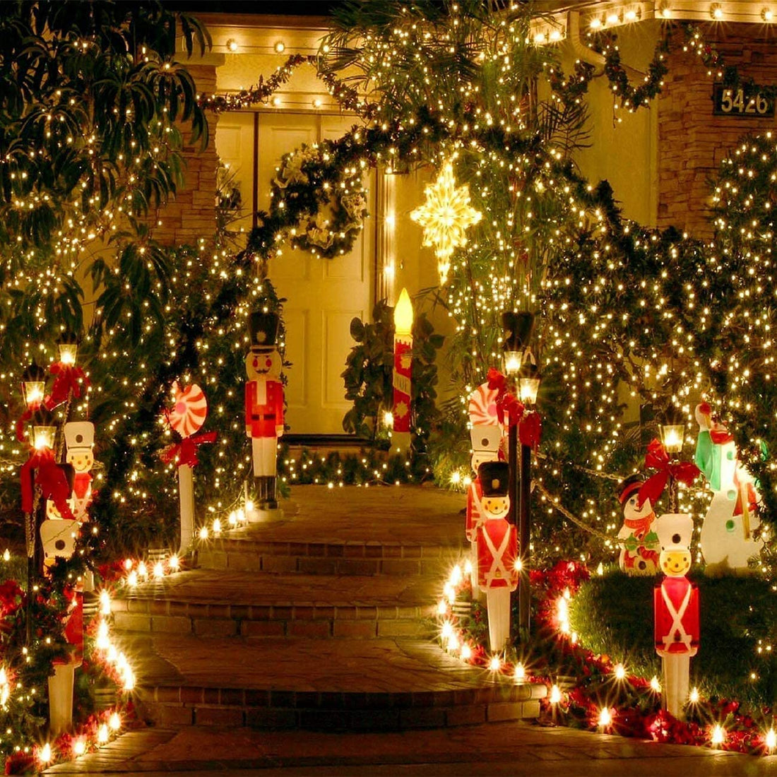 Solar Powered Fairy Starry String Light - 24 Meter 240 LED's (Warm White)