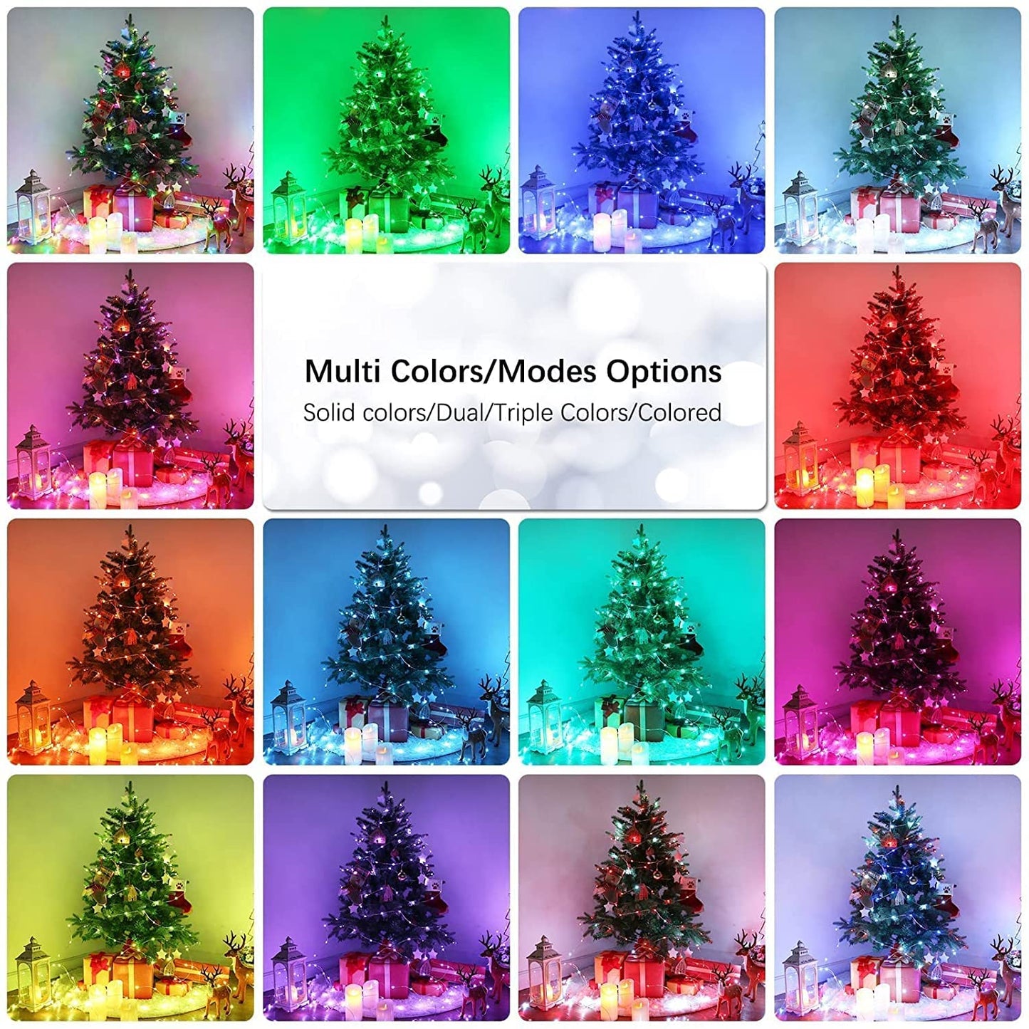 100 LEDs USB Powered RGB String Lights – 10 Meters With Remote