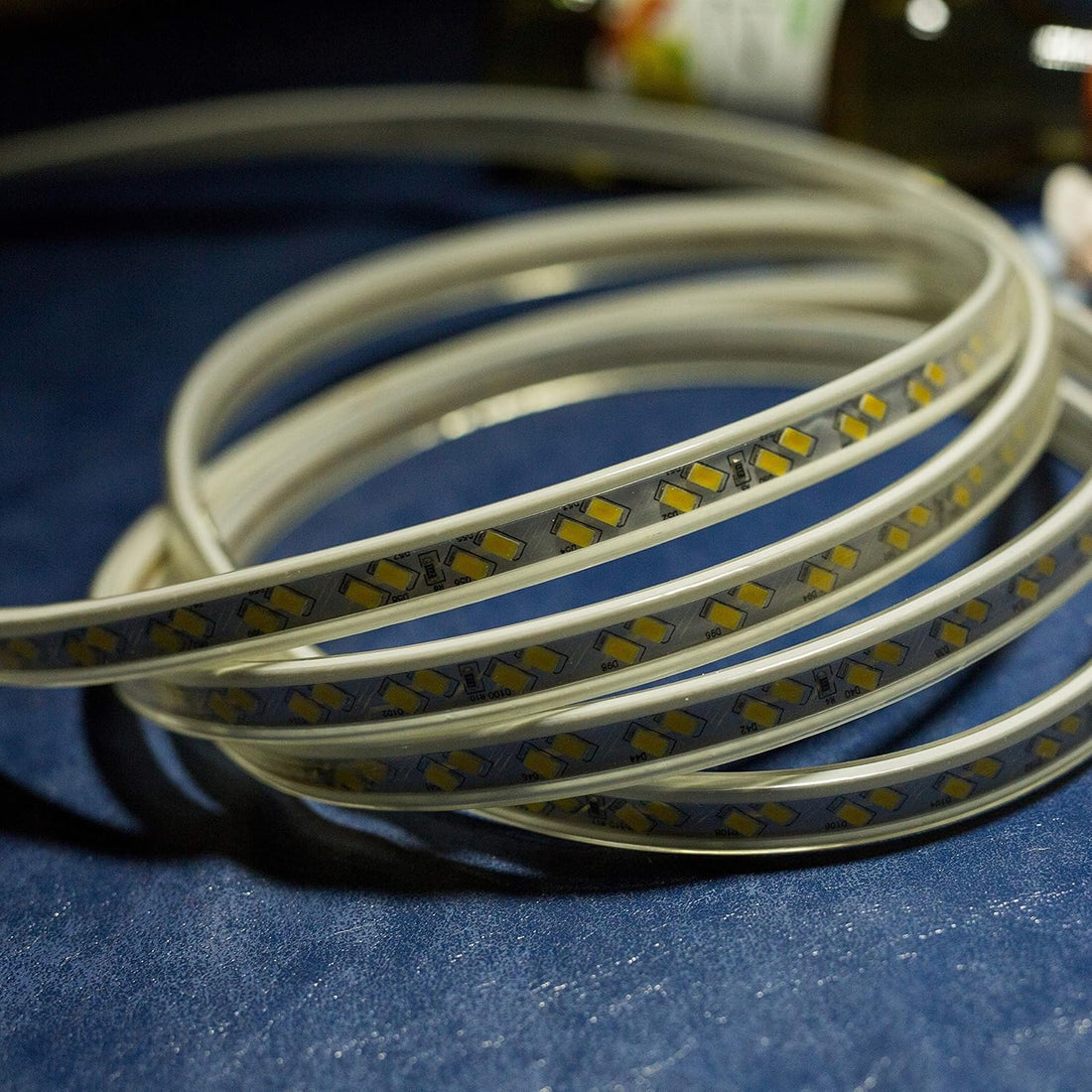 Rope String Lights - (Warm White, 15 Meter)