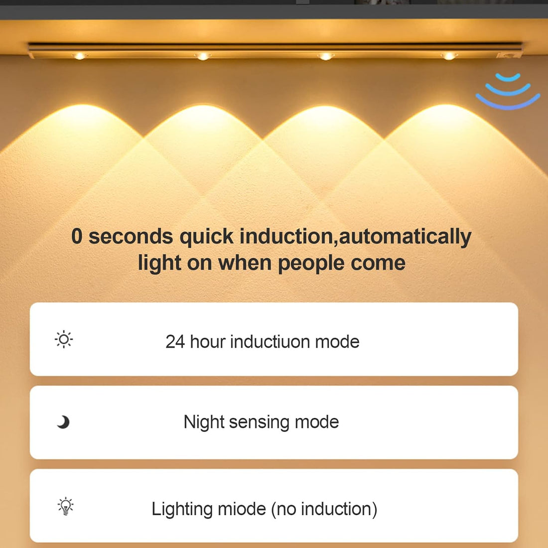 LED Under Cabinet Wireless Lights (40 CM) - Warm White