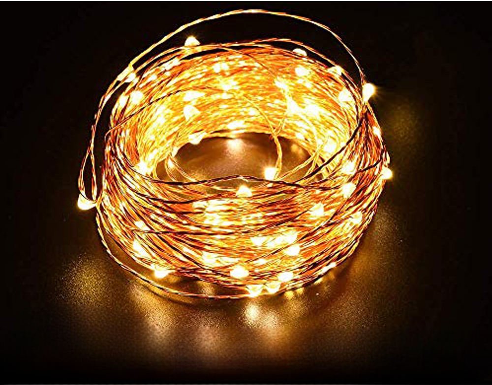 USB Powered String Light Warm White (20 Mtr )