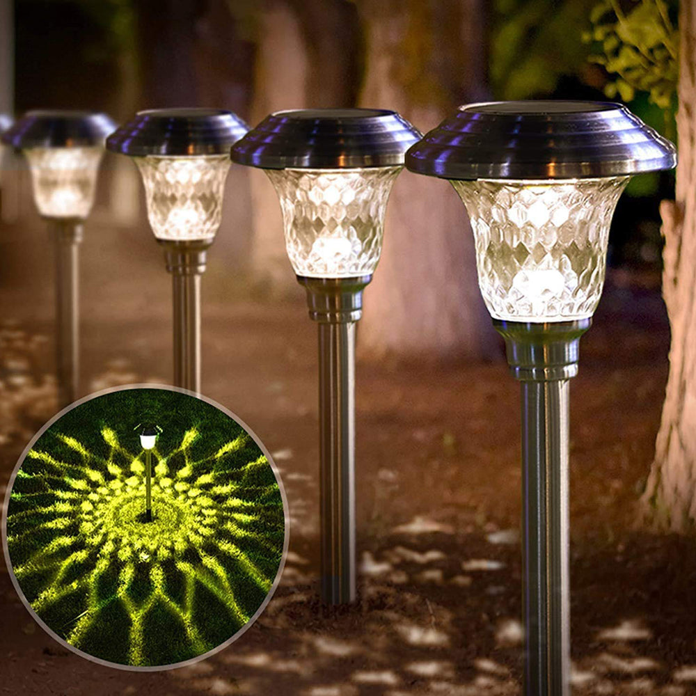 Solar Landscape Outdoor Lighting Auto On/Off  (Pack of 4)