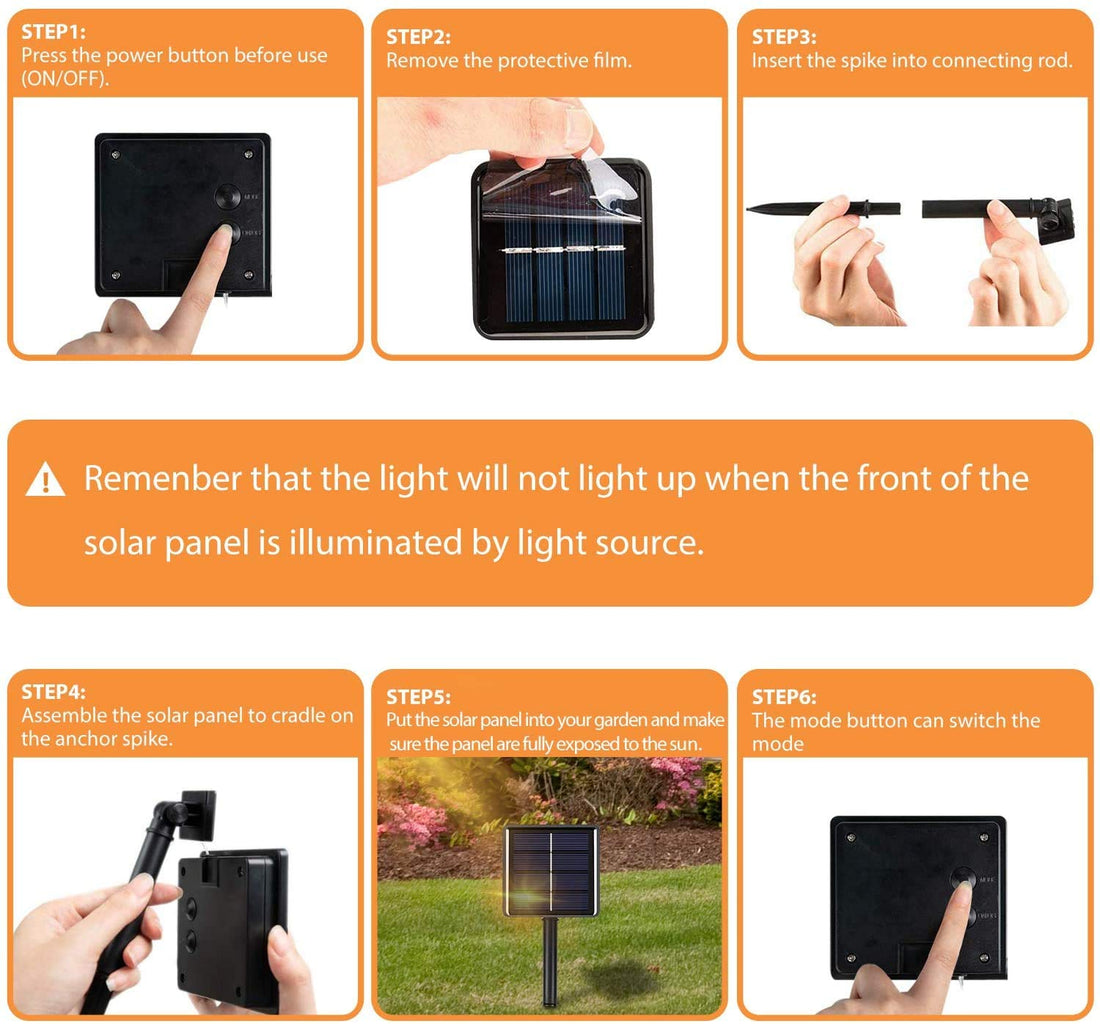 Solar Powered Fairy Starry String Light - 24 Meter 240 LED's (Warm White)