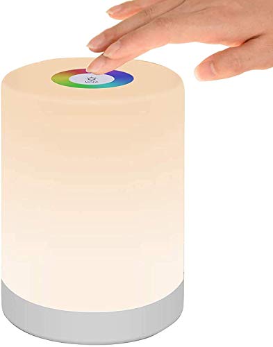Color Changing Touch Control Smart LED Table Lamp- RGB Color