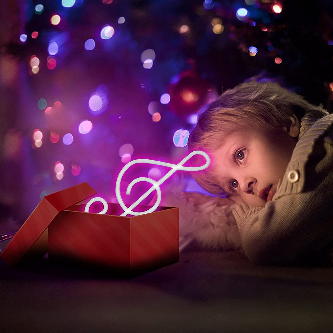 Music Sign Neon Light ( Pink )