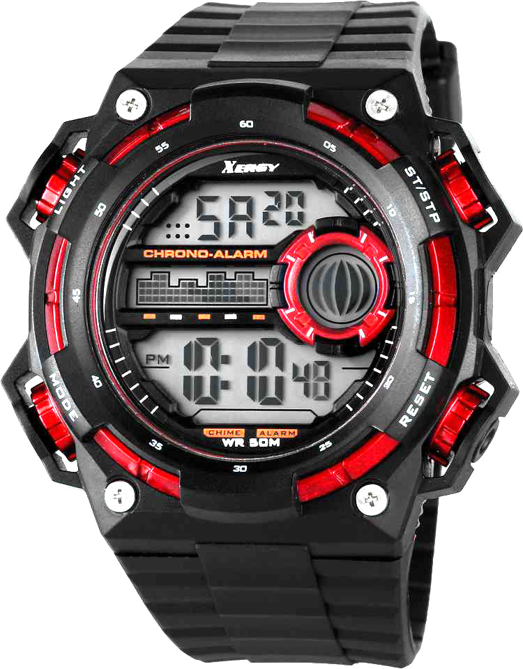 Heavyweight Chronograph Dual Time Trendy Sports Watch For Boys (5000-2)