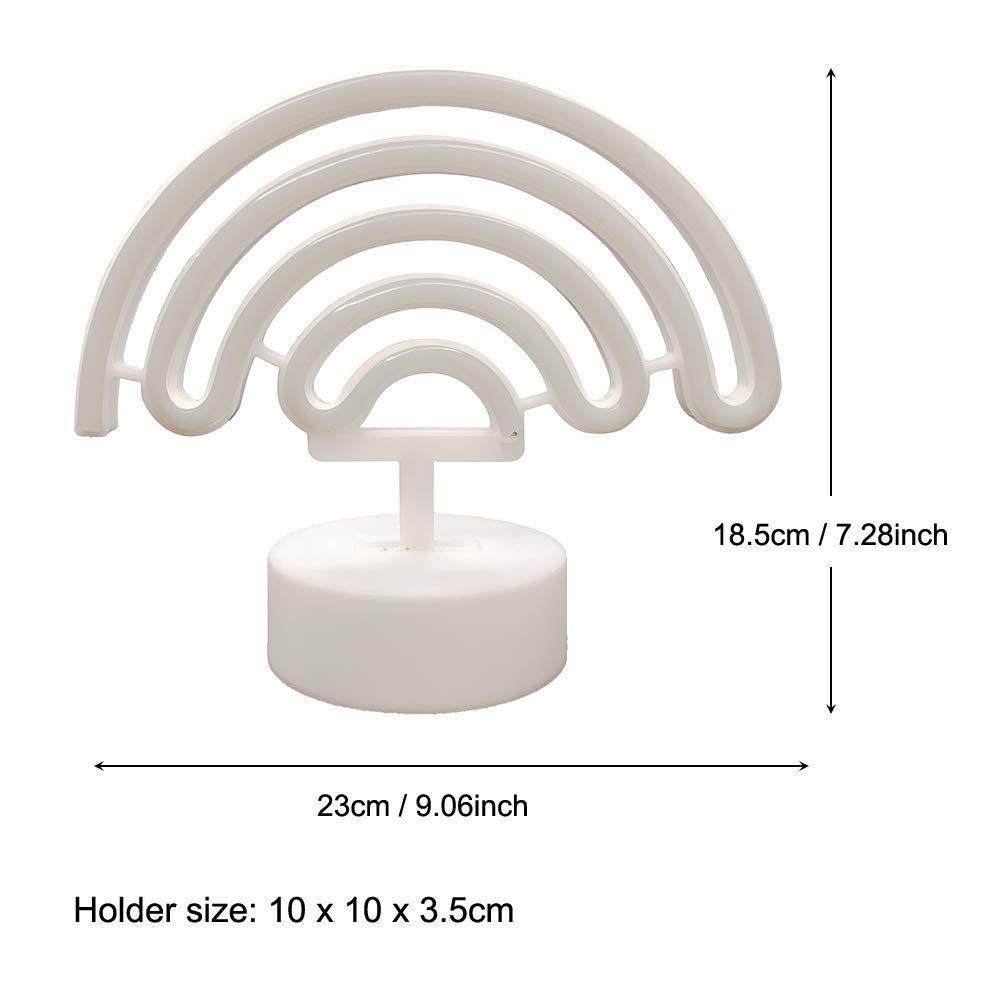 Rainbow Shaped Neon Light - Multicolor