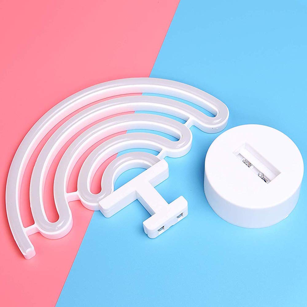 Rainbow Shaped Neon Light - Multicolor