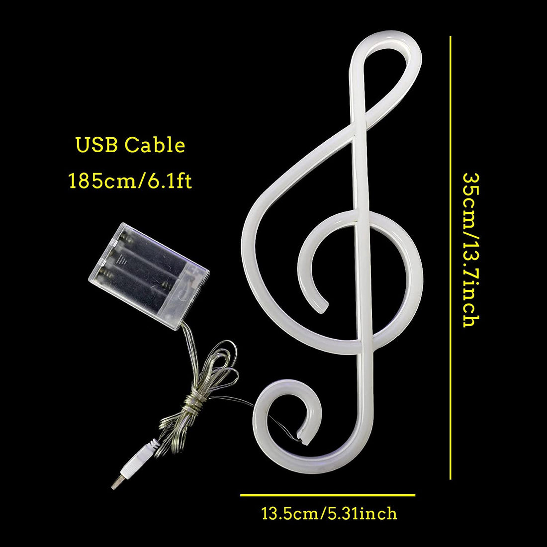 Music Sign Neon Light ( Pink )