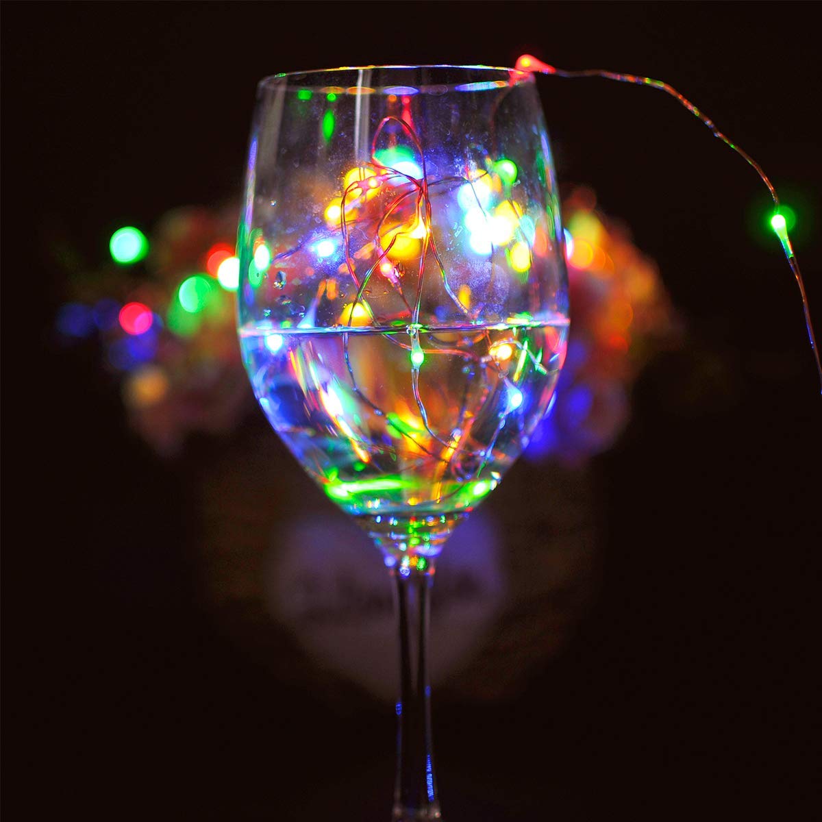 Cork Shaped Fairy String Light Multicolor - 2 Mtr (Pack of 3)