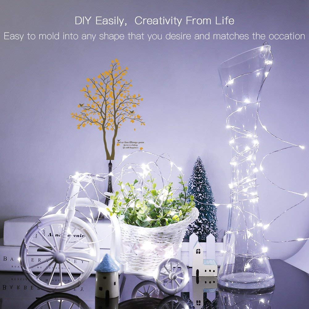 Fairy String Light 10 M 100 LED's Cool White USB Powered (10 Mtr )