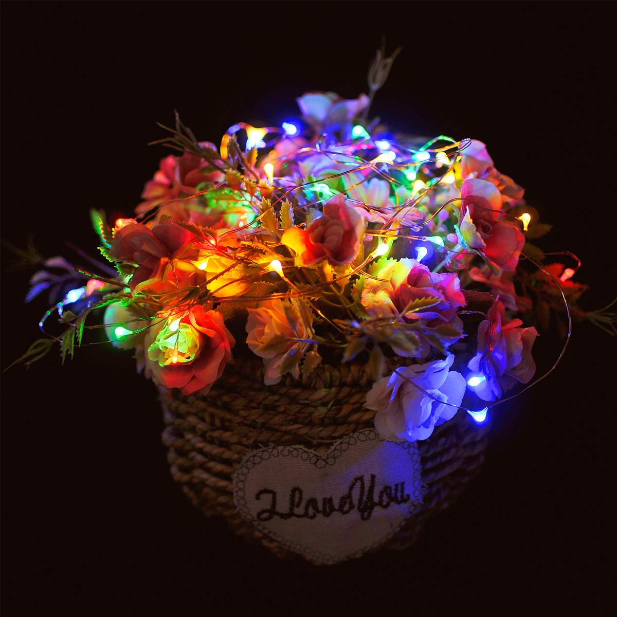 Cork Shaped Fairy String Light Multicolor - 2 Mtr (Pack of 3)