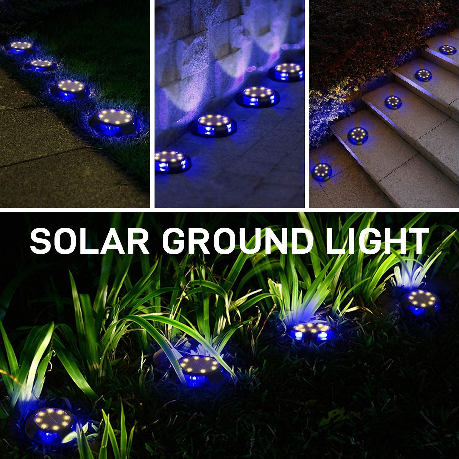 Solar Landscape Outdoor  Lighting  (Pack of 4)